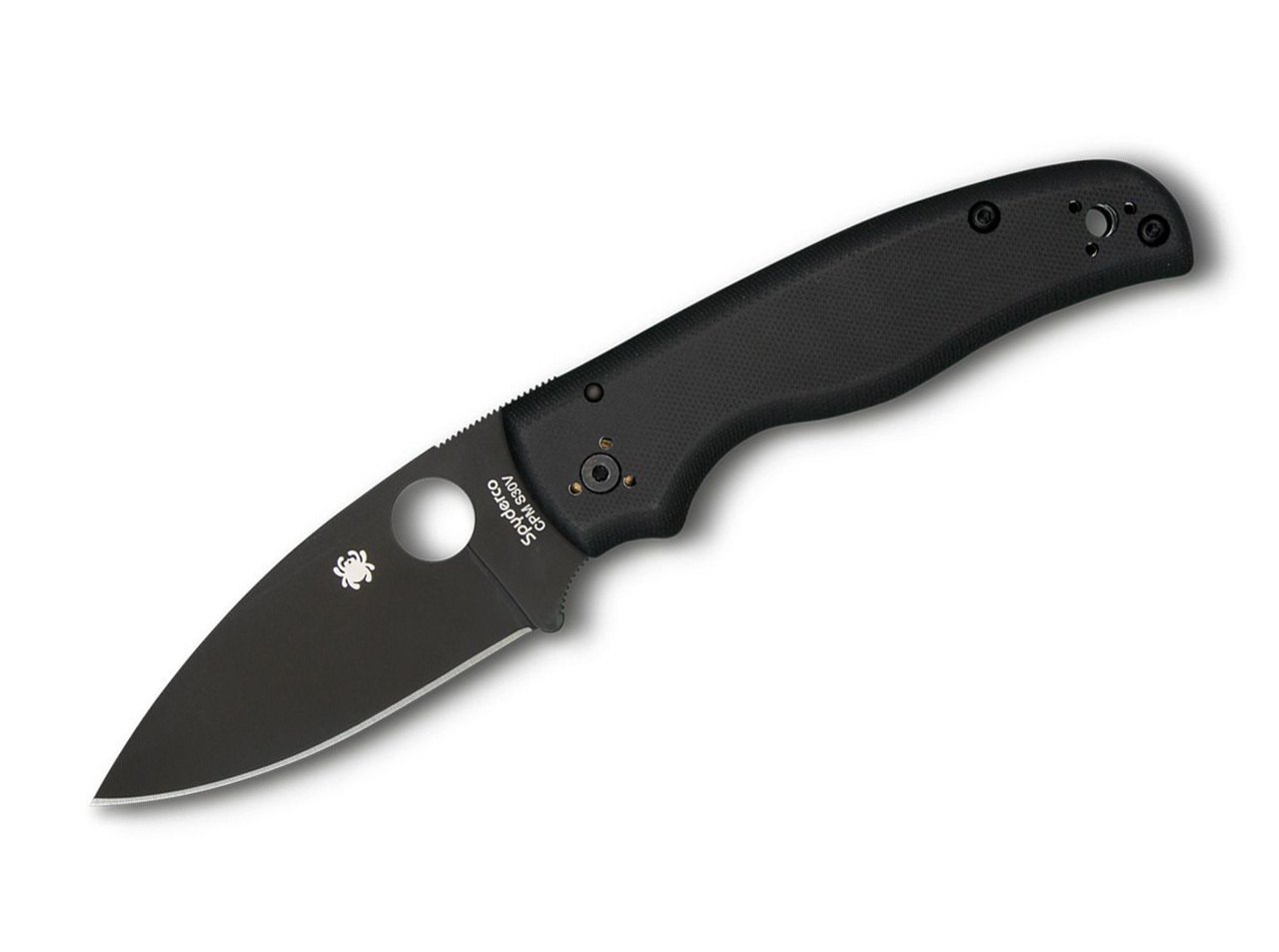 Spyderco SHAMAN BLACK BLADE 01SP107 Spyderco SHAMAN BLACK BLADE 01SP107