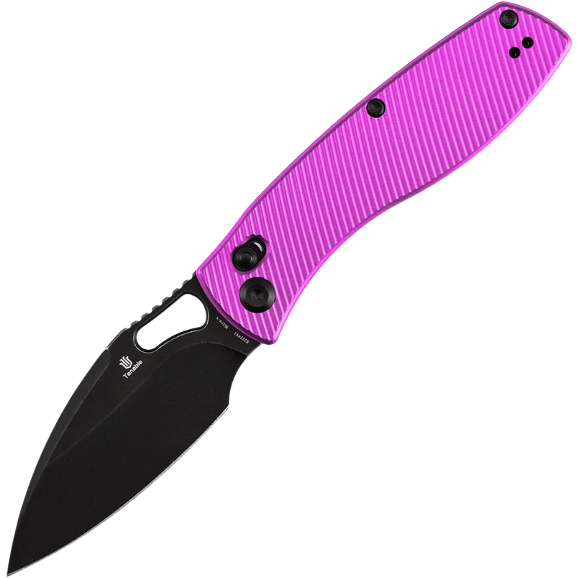 Tenable Heron Blackwash Nitro V with Purple Aluminum B2124V1