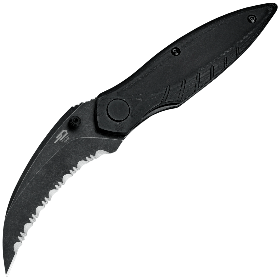 Bestech Mantidae Lucas 14C28N, Micarta Black BG60F