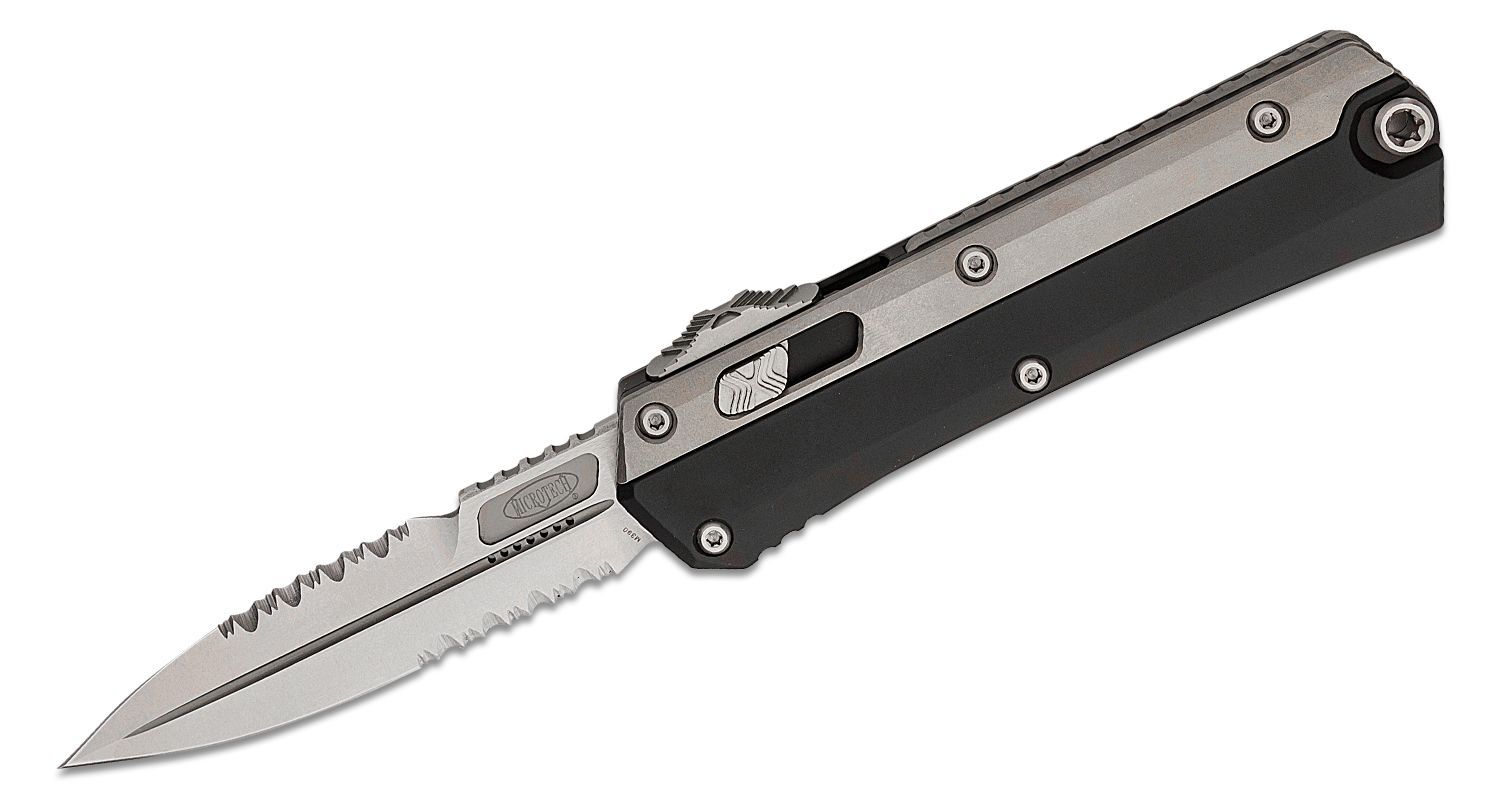 Microtech Glykon Bayonet Bb Overlay Stw Std Full Serr 184-12