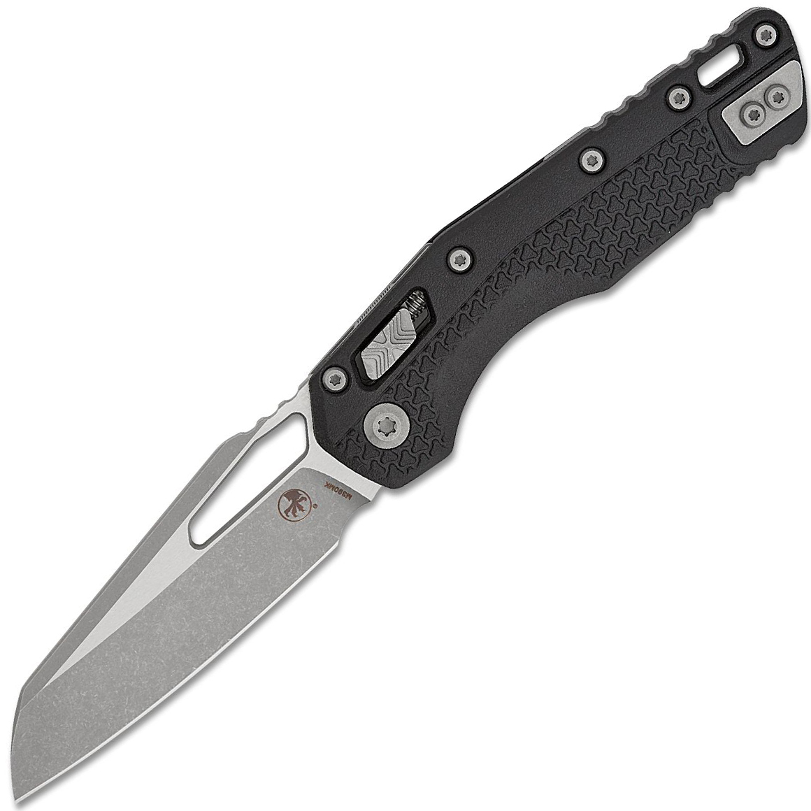 Microtech MSI® S/E Tri-Grip Injection Molded Black Apoc Standard 210T-10APPMBK