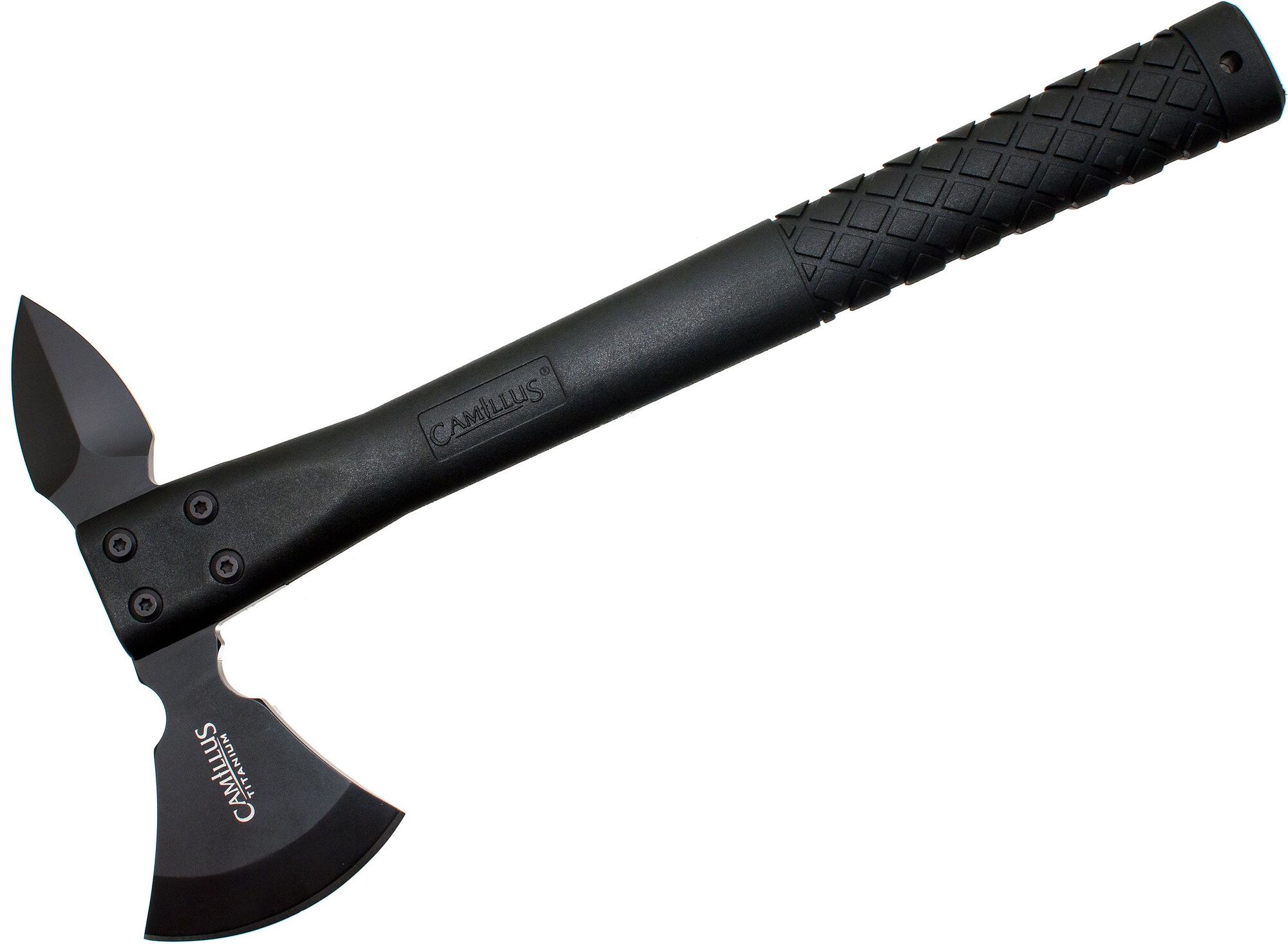 Camillus 12" Ravenous Tomahawk, GFN Handle, Nylon Sheath 19173