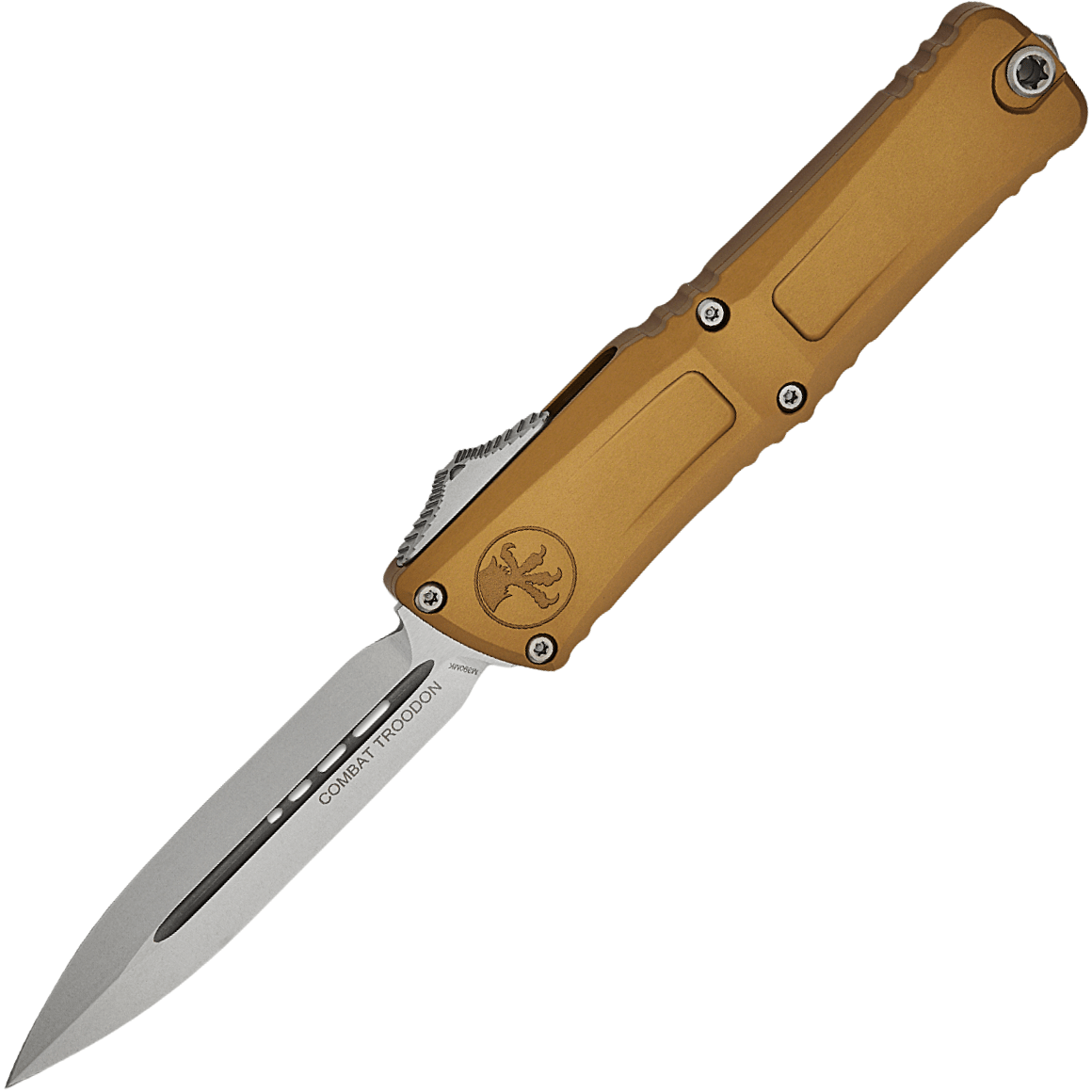 Microtech Combat Troodon® D/E Gen III Tan Stonewash Standard 1142-10TA