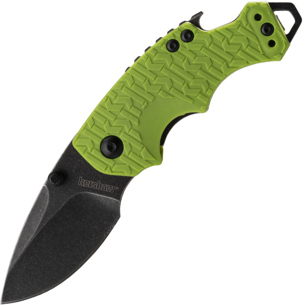Kershaw SHUFFLE LIME GREEN BLACKWASH Kershaw SHUFFLE LIME GREEN BLACKWASH