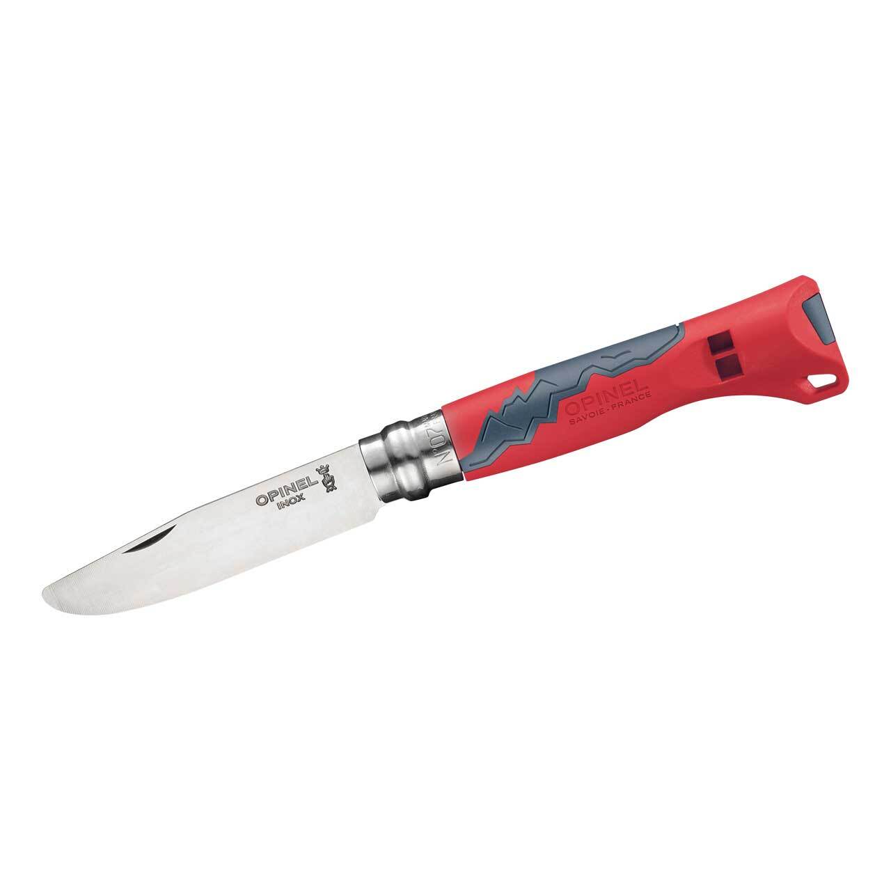 Opinel N7 inox OUTDOOR PLASTIC JUNIOR červený 254367 Opinel N7 inox OUTDOOR PLASTIC JUNIOR červený 254367