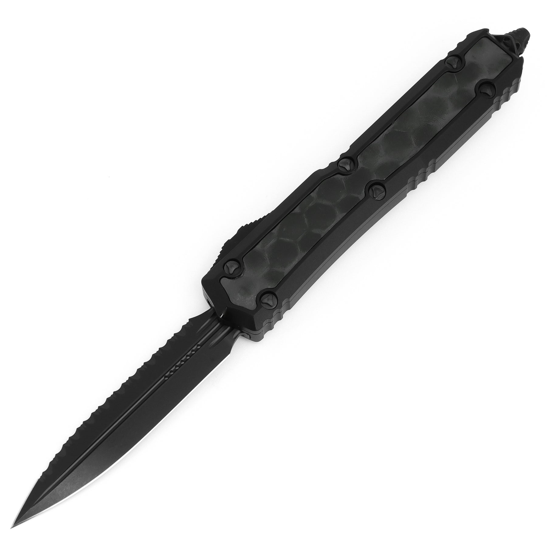 Microtech Makora 1 2021 D/E DLC, DLC BUB Inlay F/S Standard 206-3DLCTBISH