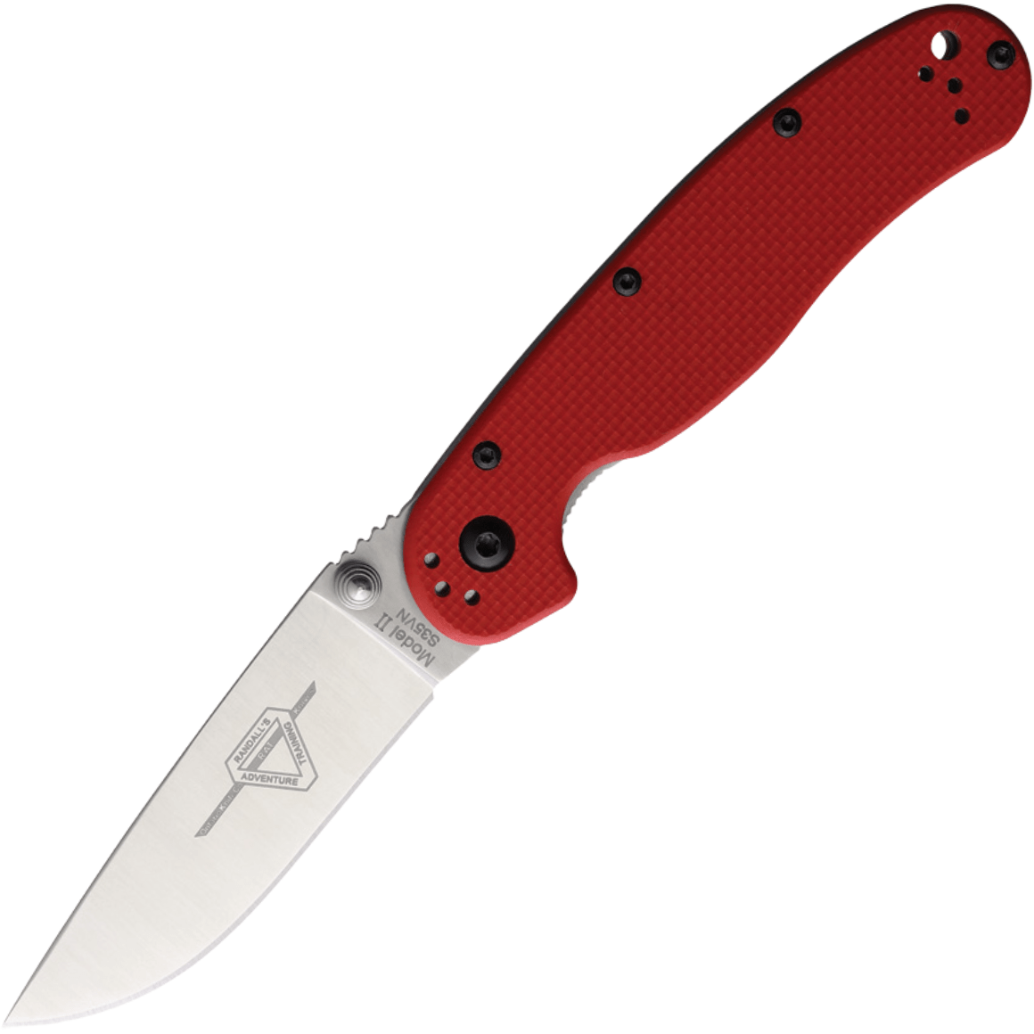 Ontario RAT II Linerlock Red G10 ON8064