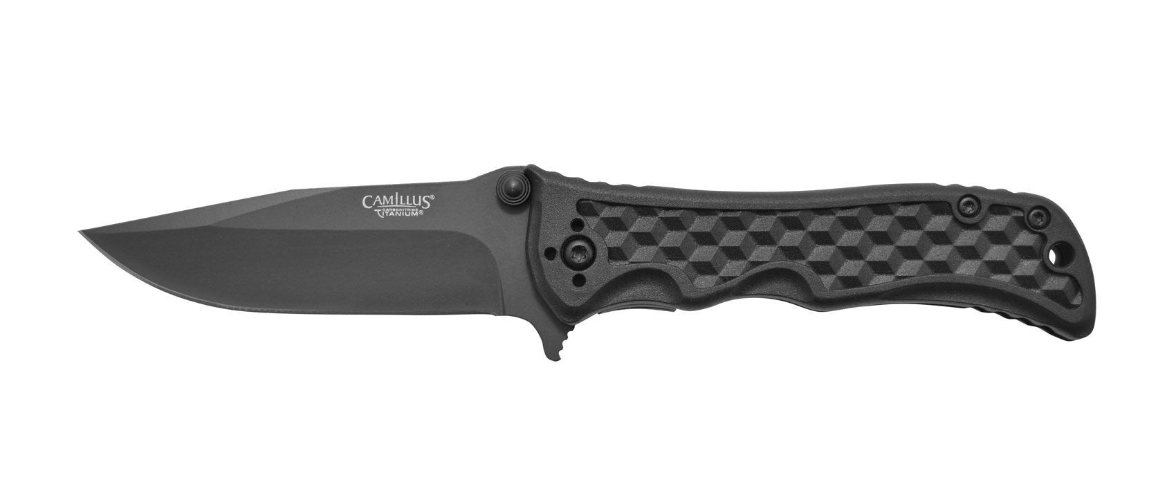 Camillus 6.75" Reverb, Black GFN Handle 19279