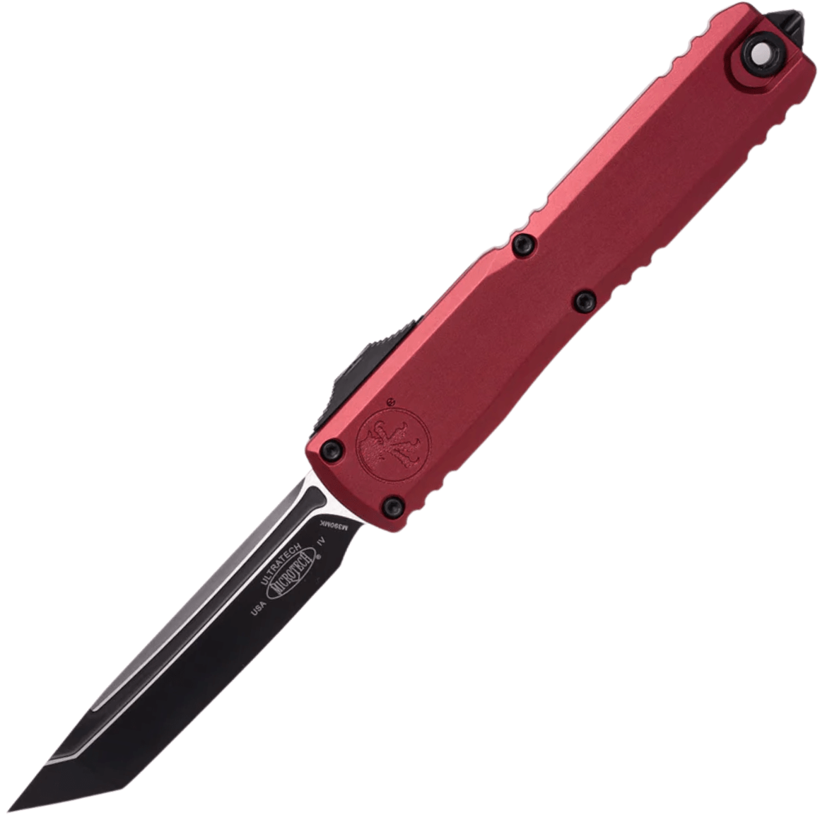 Microtech ULTRATECH GEN IV T/E BLACK STANDARD MERLOT 11234-1MR