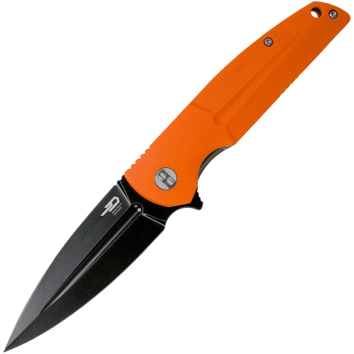 Bestech FIN 14C28N, Black stonewash, G10 BG34B-3