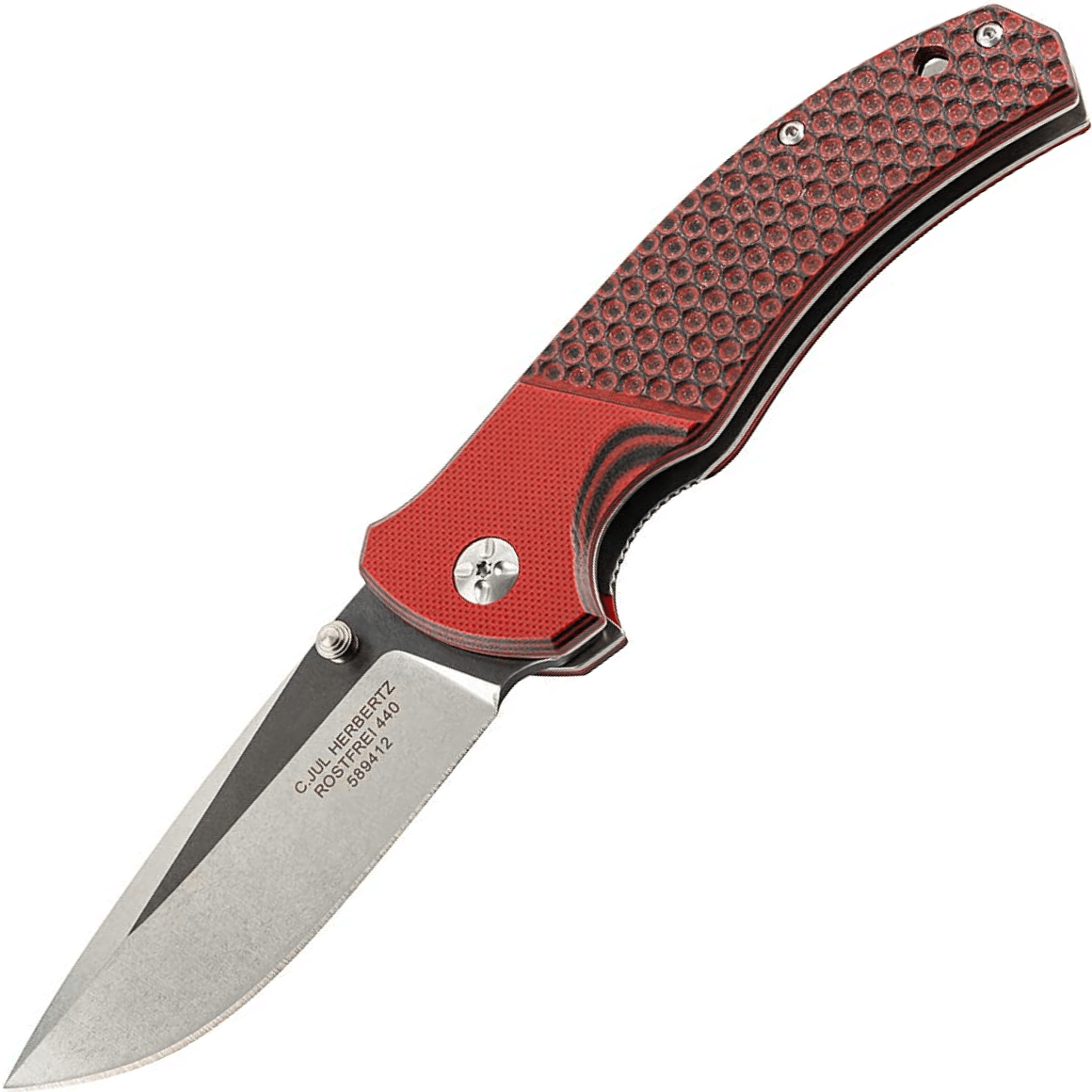 Herbertz Einhandmesser, rot 589412