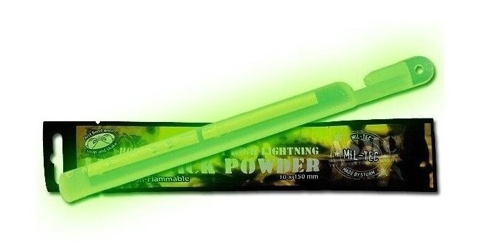 Mil-Tec chemické svetlo 1x15cm POWDER 48hod zelené 14933001