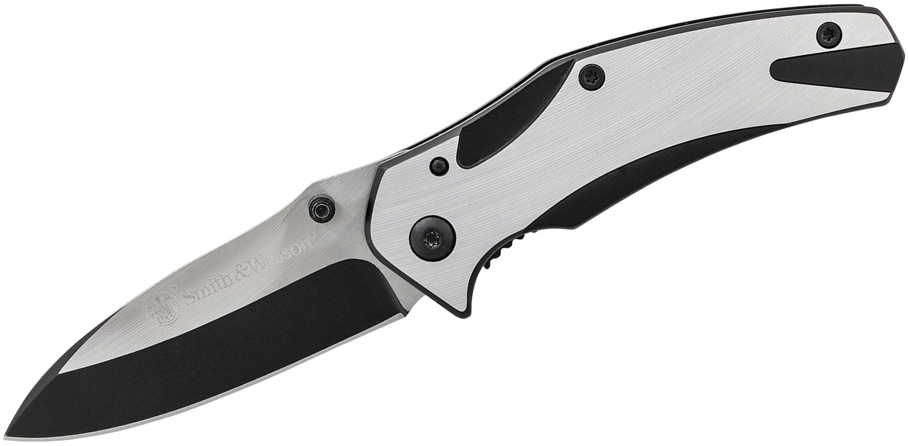 Smith & Wesson Black Drop Point Frame Lock SWCK401