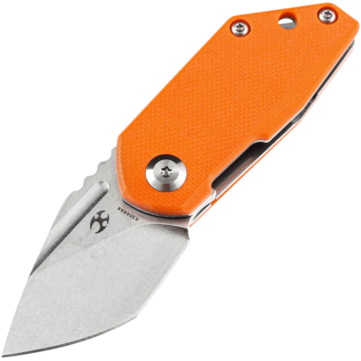 KANSEPT RIO Flipper Knife M390, Orange G10 K3044A4