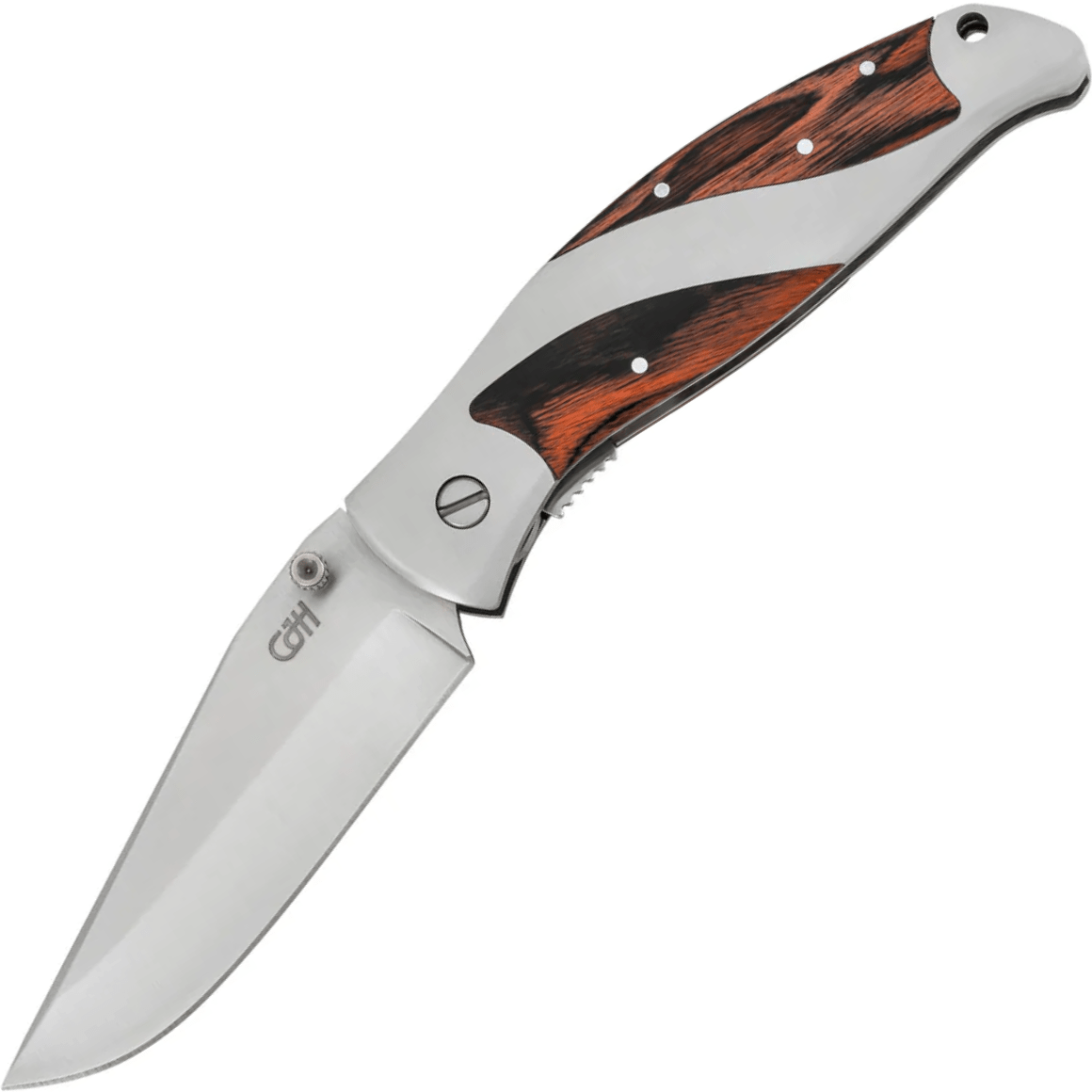 Herbertz CJH one-handed knife, Pakkawood
