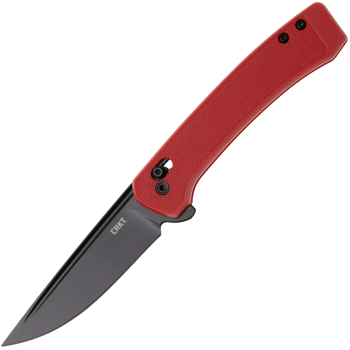 CRKT Q Compact 14C28N, GRN Red cr-7075R