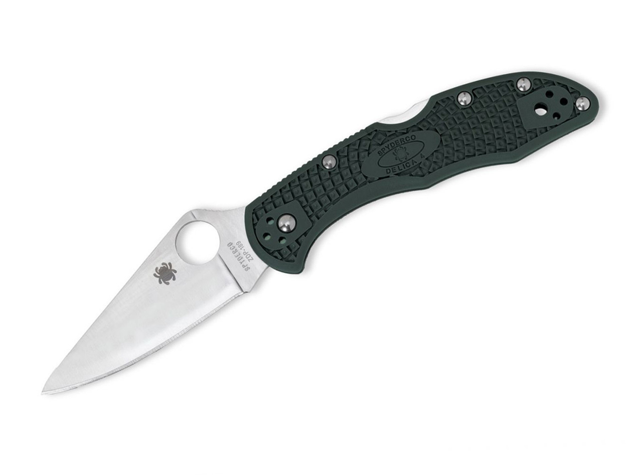 Spyderco Delica 4 Lightweight British Racing Green ZDP-189 C11PGRE