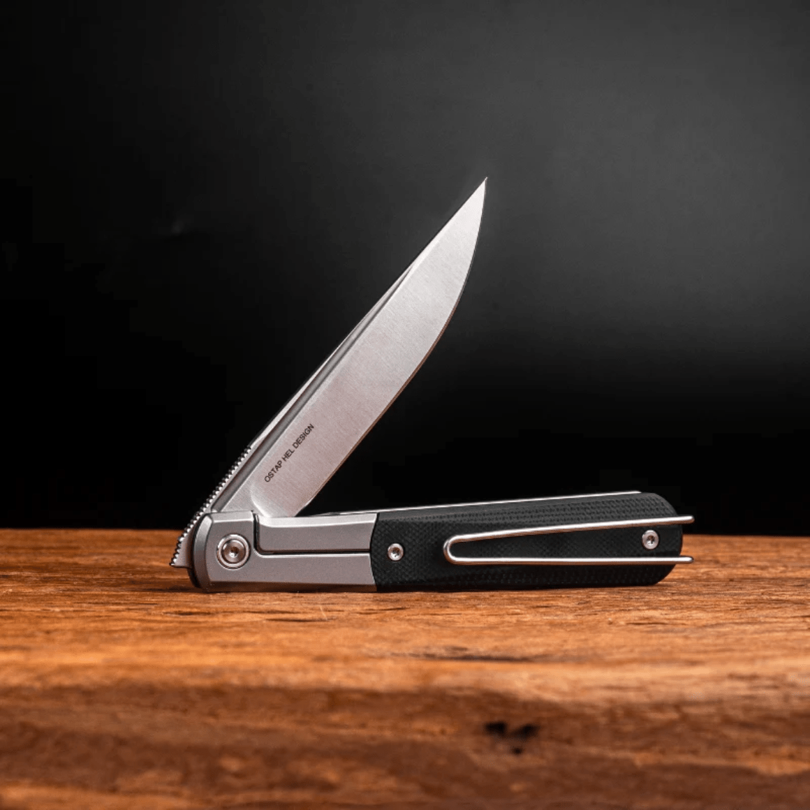 Real Steel - RB-7 Essential New - Steel Frame,Black G10 scales - Pocket ...