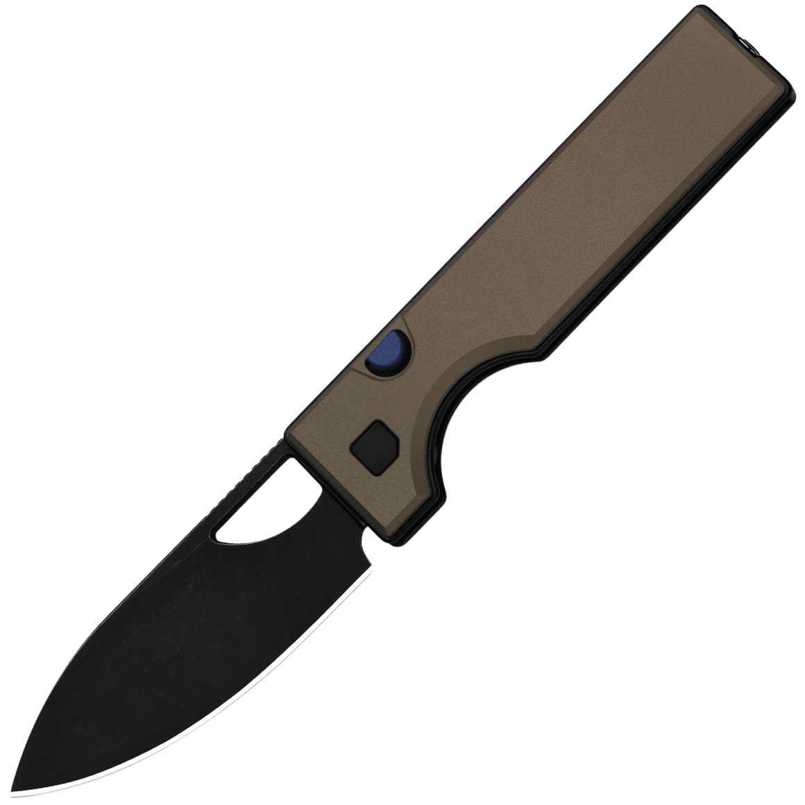 Kizer Little Ringbo AEB-L Black Stonewashed,Al handle V3708A2