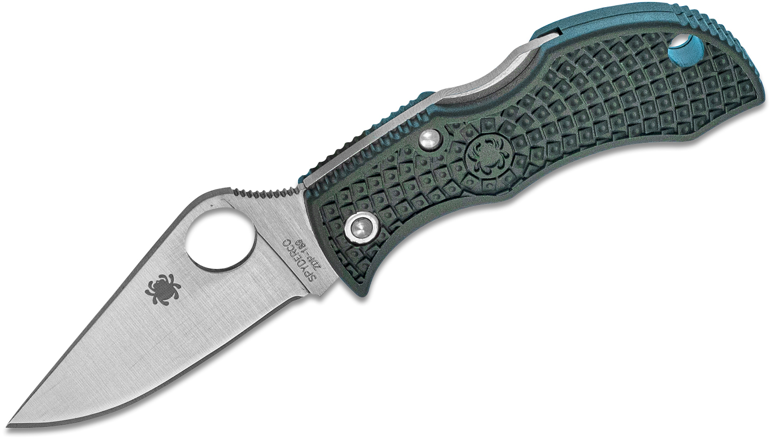 Spyderco Manbug Lightweight British Racing Green ZDP-189 MGREP
