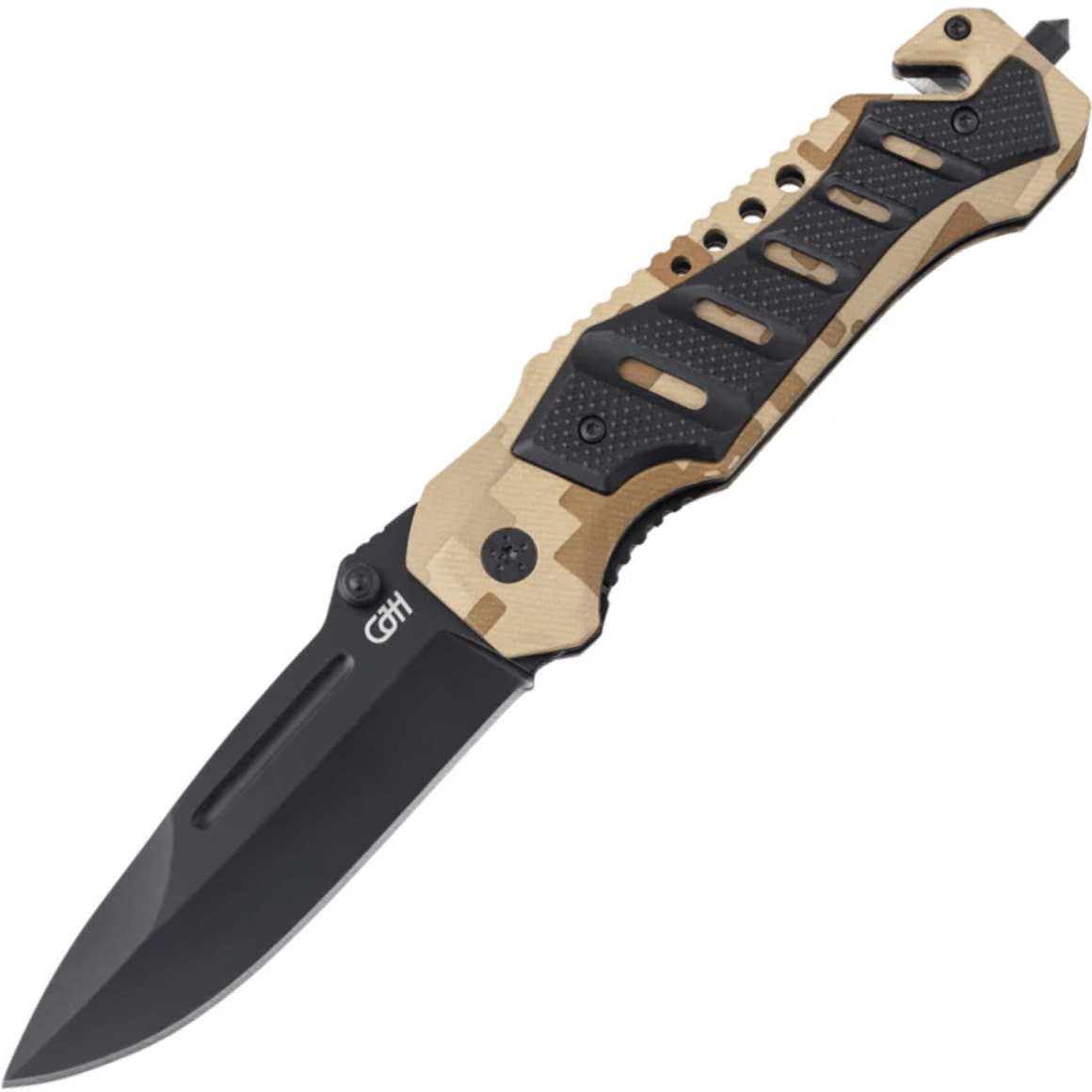 Herbertz CJH rescue knife, camo