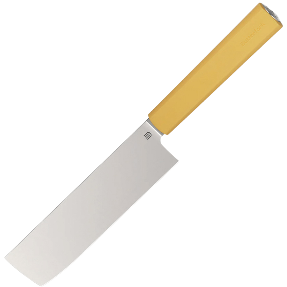 Butterfork Nakiri Knives Pale Yellow, AR-RPM9, NO sheath BF01-NK-YLNS