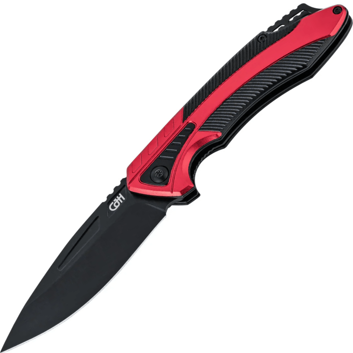 Herbertz CJH pocket knife, black/red