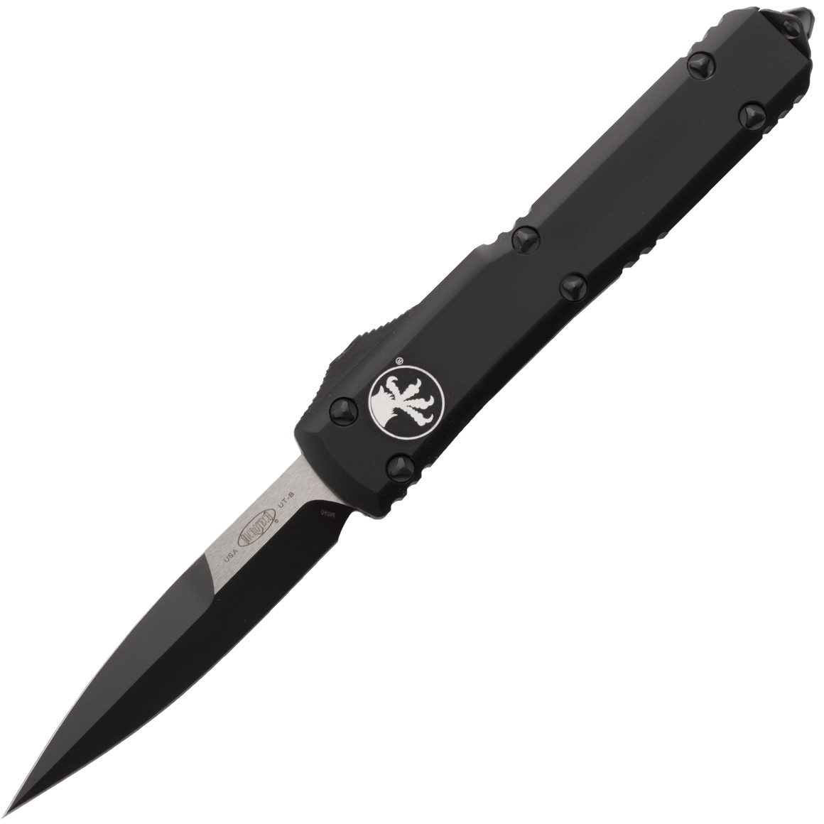 MICROTECH Ultratech Bayonet Grind Black Tactical Standard 120-1T