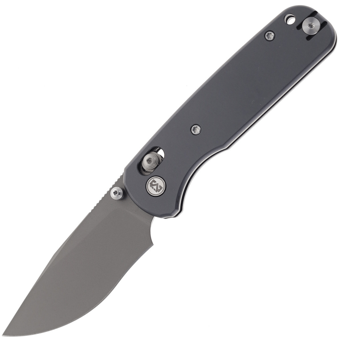 Miguron Knives Katou-2.96" 14C28N balde, Al handle, steel wire clip