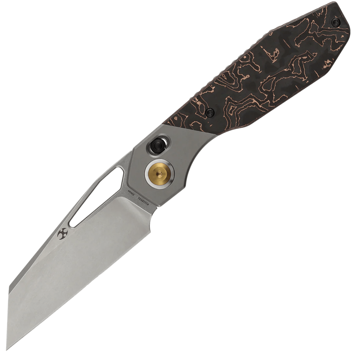 Kansept QTRO Stonewashed Elmax Copper Carbon Fiber K1118VA1