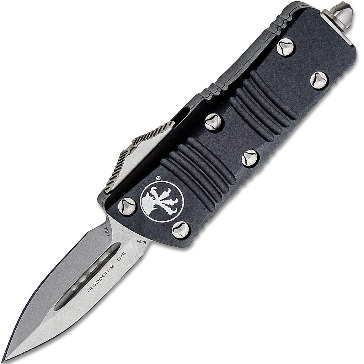 Microtech Mini Troodon D/E Stonewashed 238-10