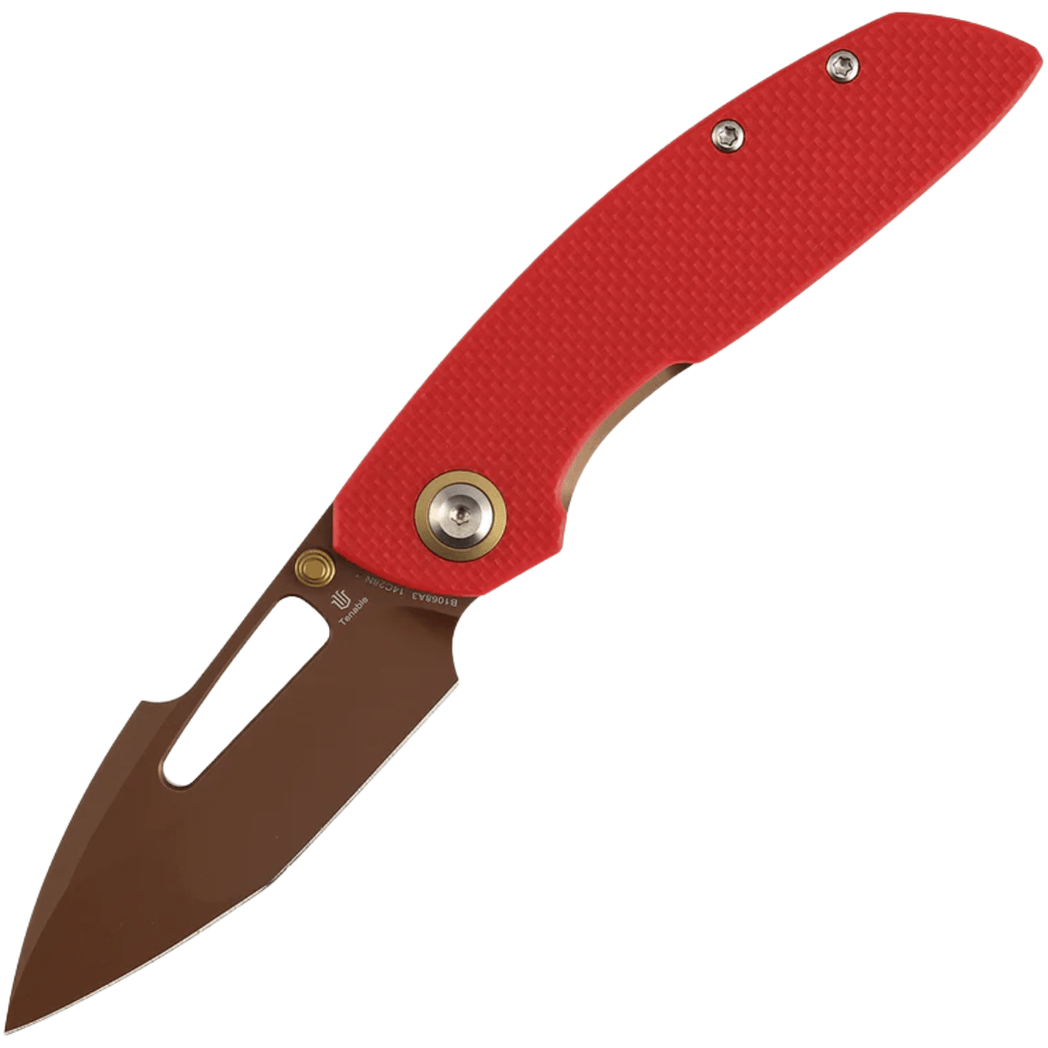 Tenable Link Rose Gold 14C28N with Red G10 B1068A3