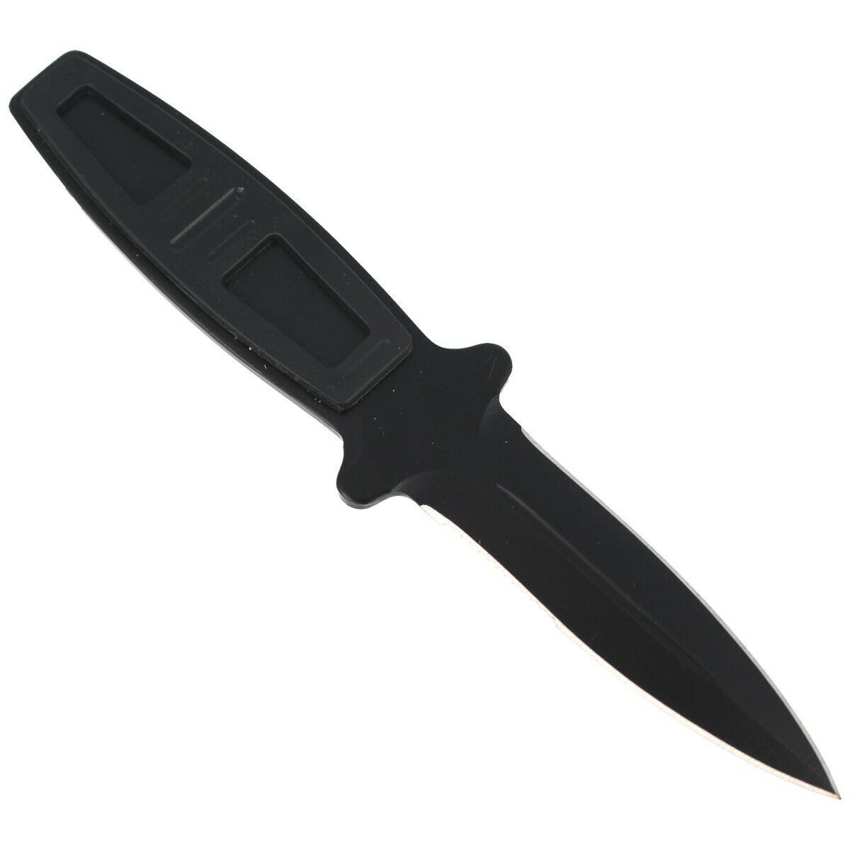 Herbertz Herbertz Stiefelmesser, brüniert, Nylonscheide 101709