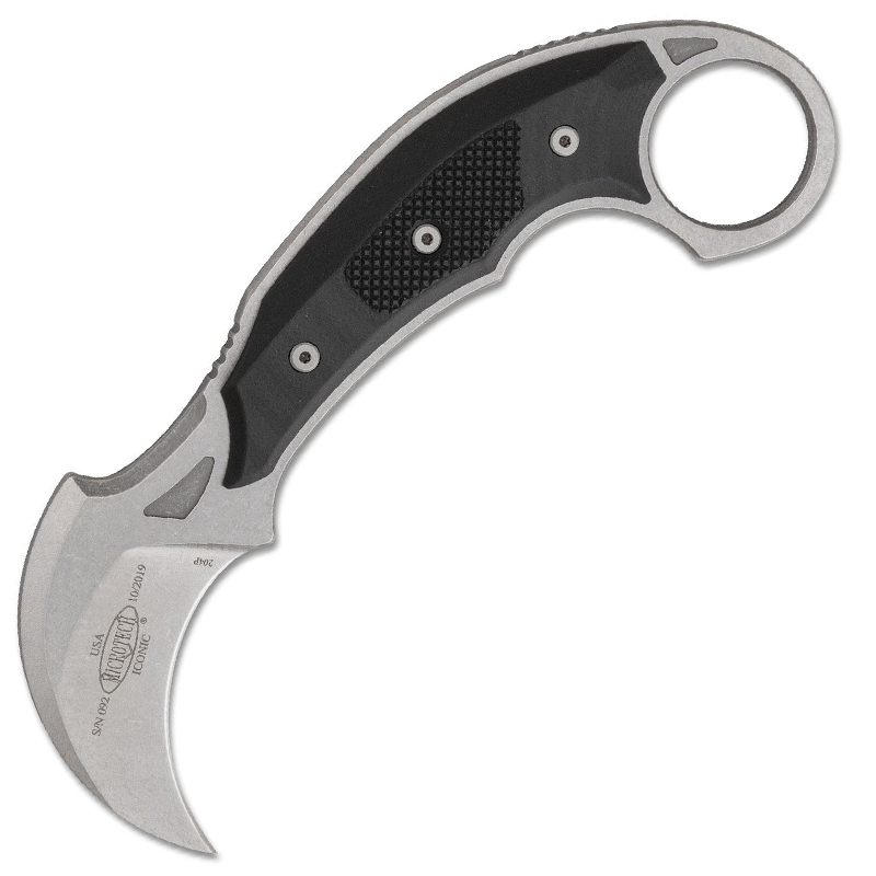 MICROTECH Bastinelli Iconic Karambit Fixed 118-10R MICROTECH Bastinelli Iconic Karambit Fixed 118-10R