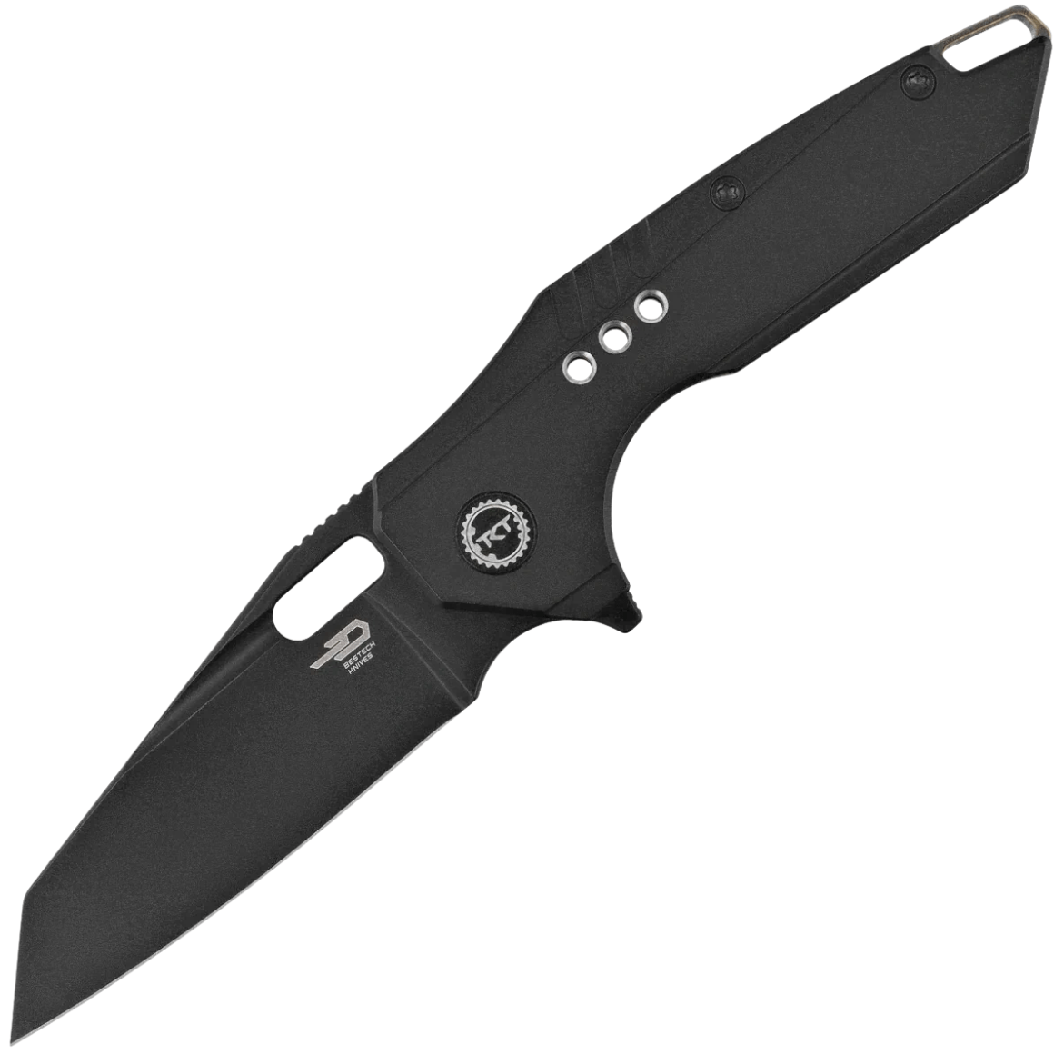 Bestech NYXIE 3 S35VN Black DLC, Titanium BT2308B