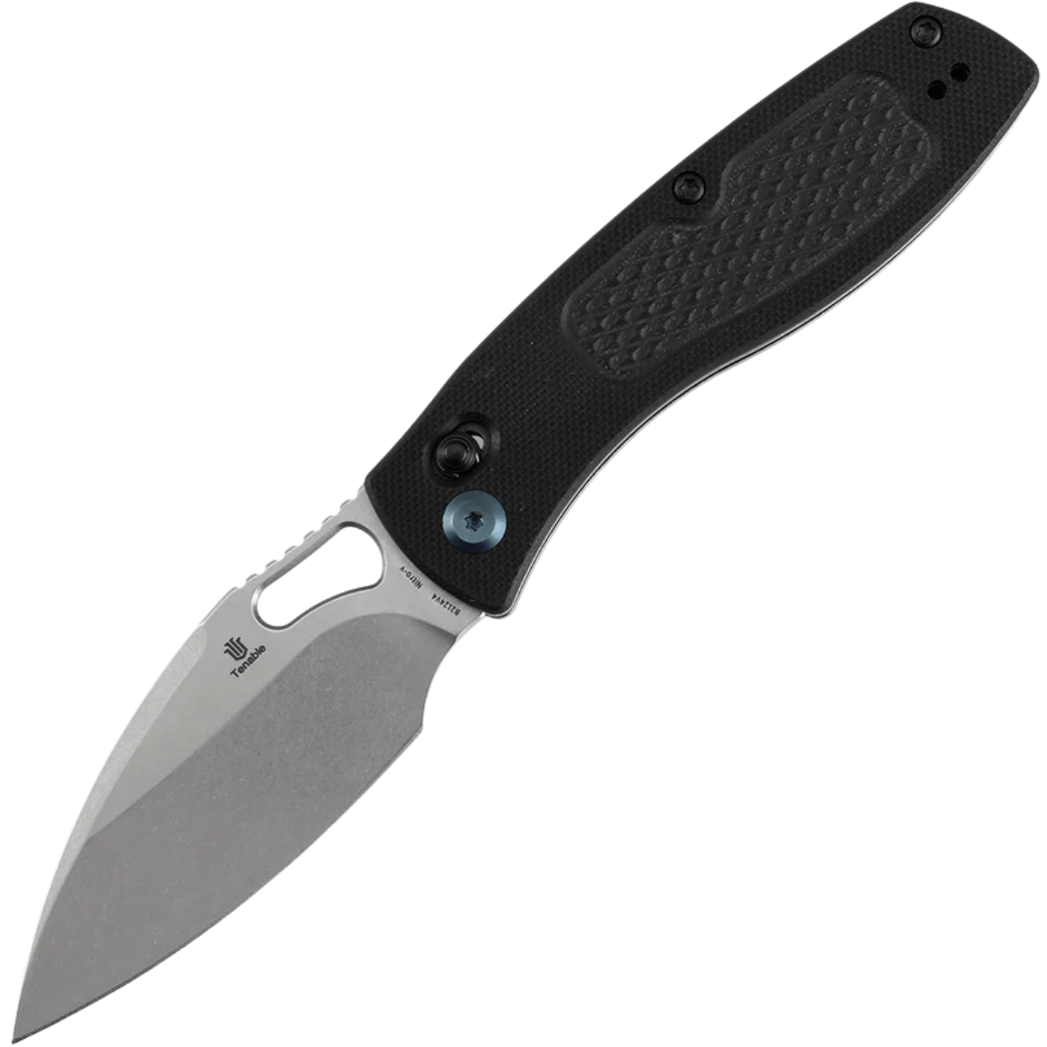 Tenable Heron Stonewashed Nitro V with Black G10 B2124V4