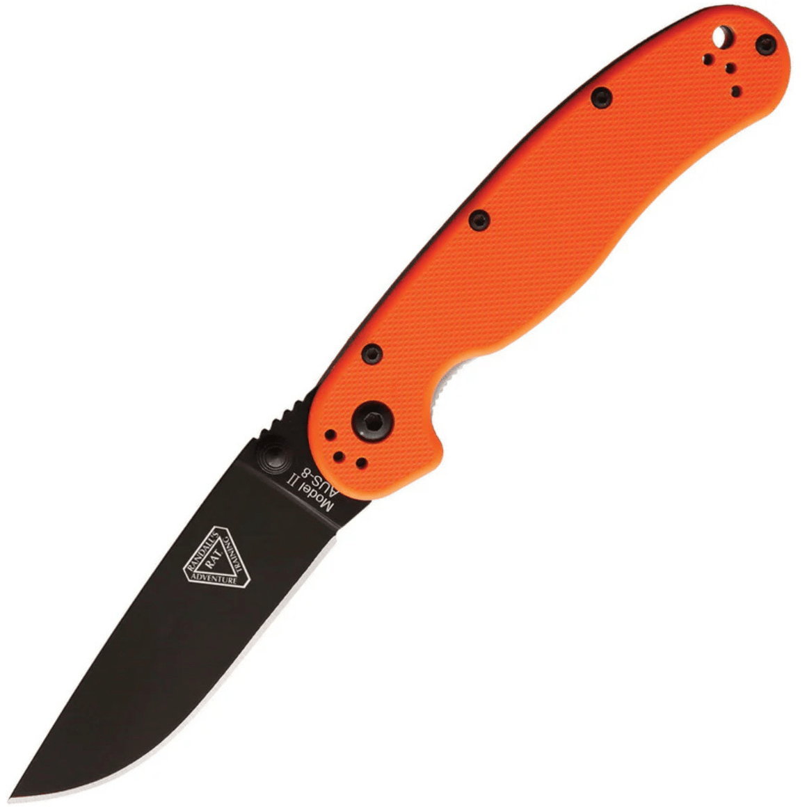 Ontario RAT II Linerlock Orange ON8861OR