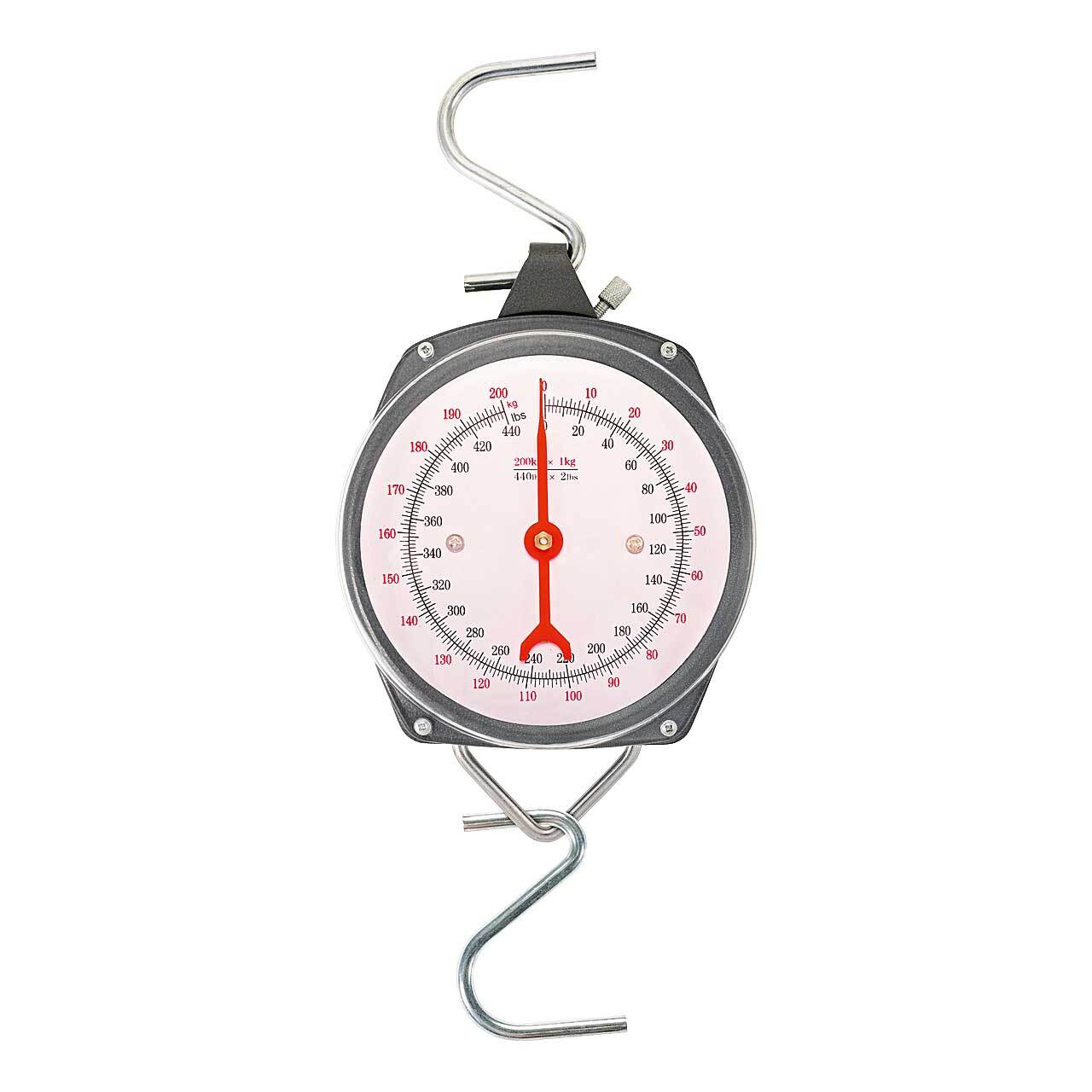 Herbertz Wildwaage, mechanisch, maximale Tragkraft 200 kg, Skalierung in 1kg Schritten, Metallgehä 9