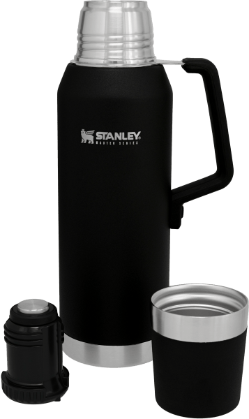 STANLEY termoska The Unbreakable Thermal Bottle 1.3L / 1.4QT Foundry Black
