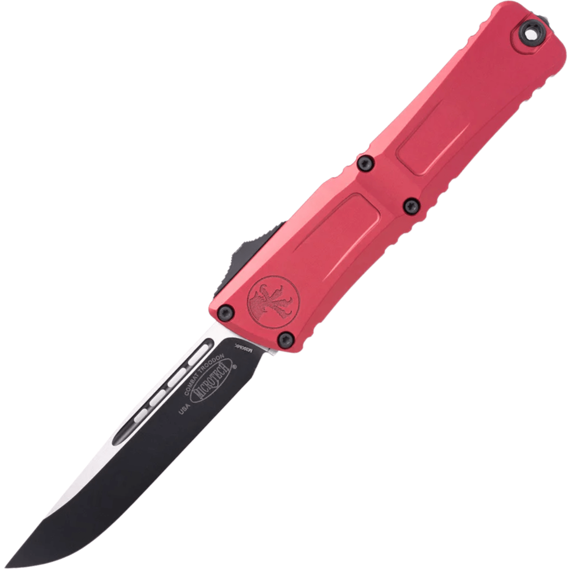 Microtech COMBAT TROODON GEN III S/E BLACK STANDARD MERLOT 1143-1MR