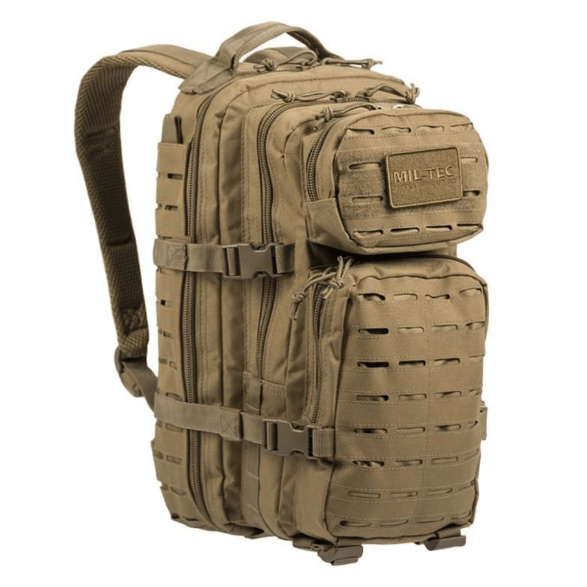 Mil-Tec US ASSAULT PACK SM LASER CUT coyote 20l 14002605