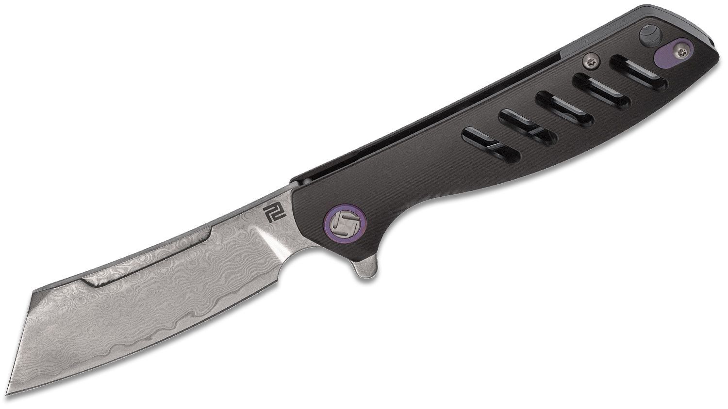 Artisan Tomahawk Damascus/Titanium black 1815GSD-BK