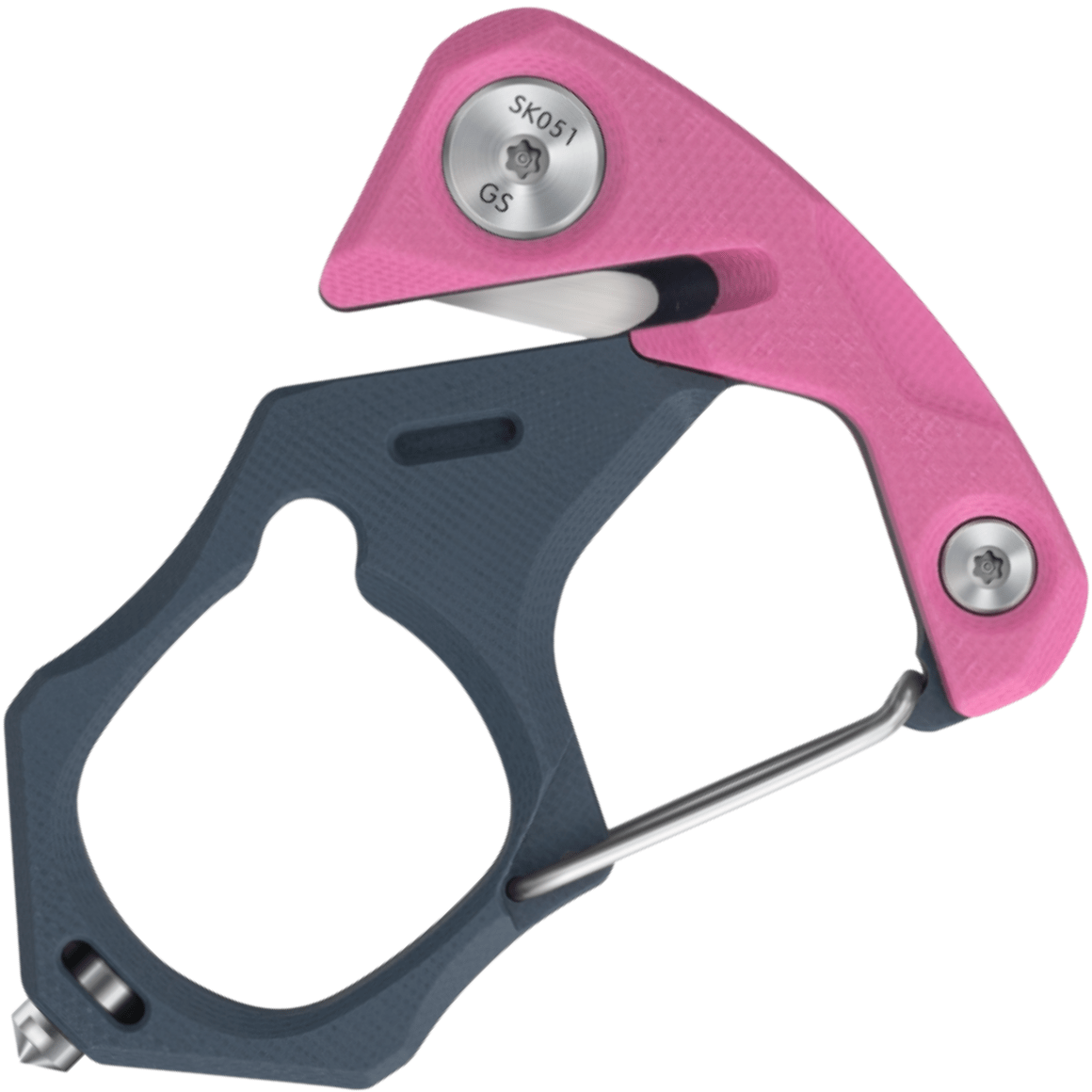 Sanrenmu S557 with pink G10 SK051G-GS
