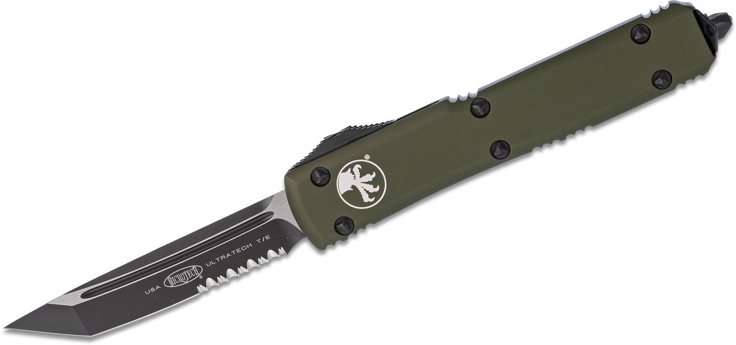 MICROTECH Ultratech T/E Black P/S OD Green 123-2OD