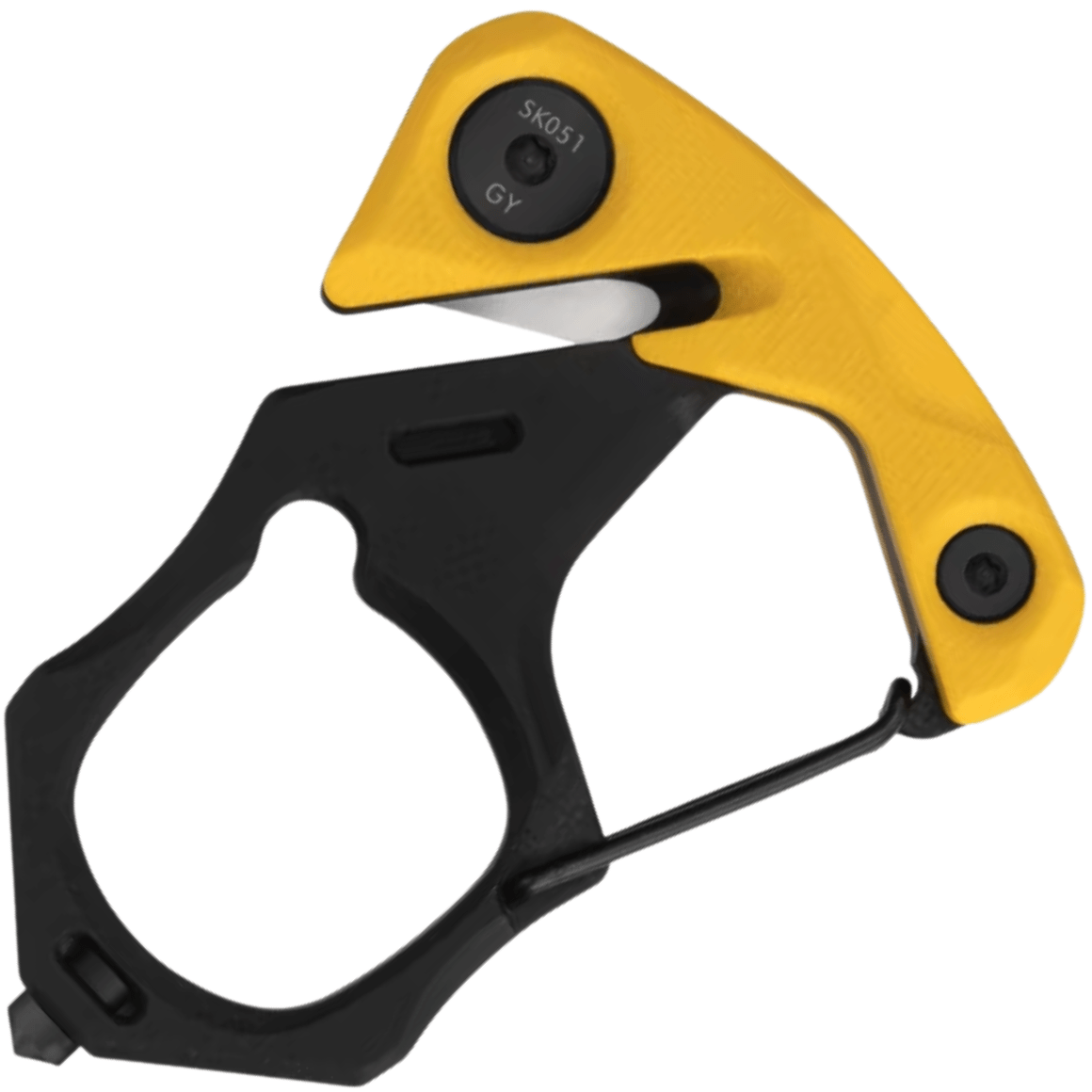 Sanrenmu S556 with yellow G10 SK051G-GY