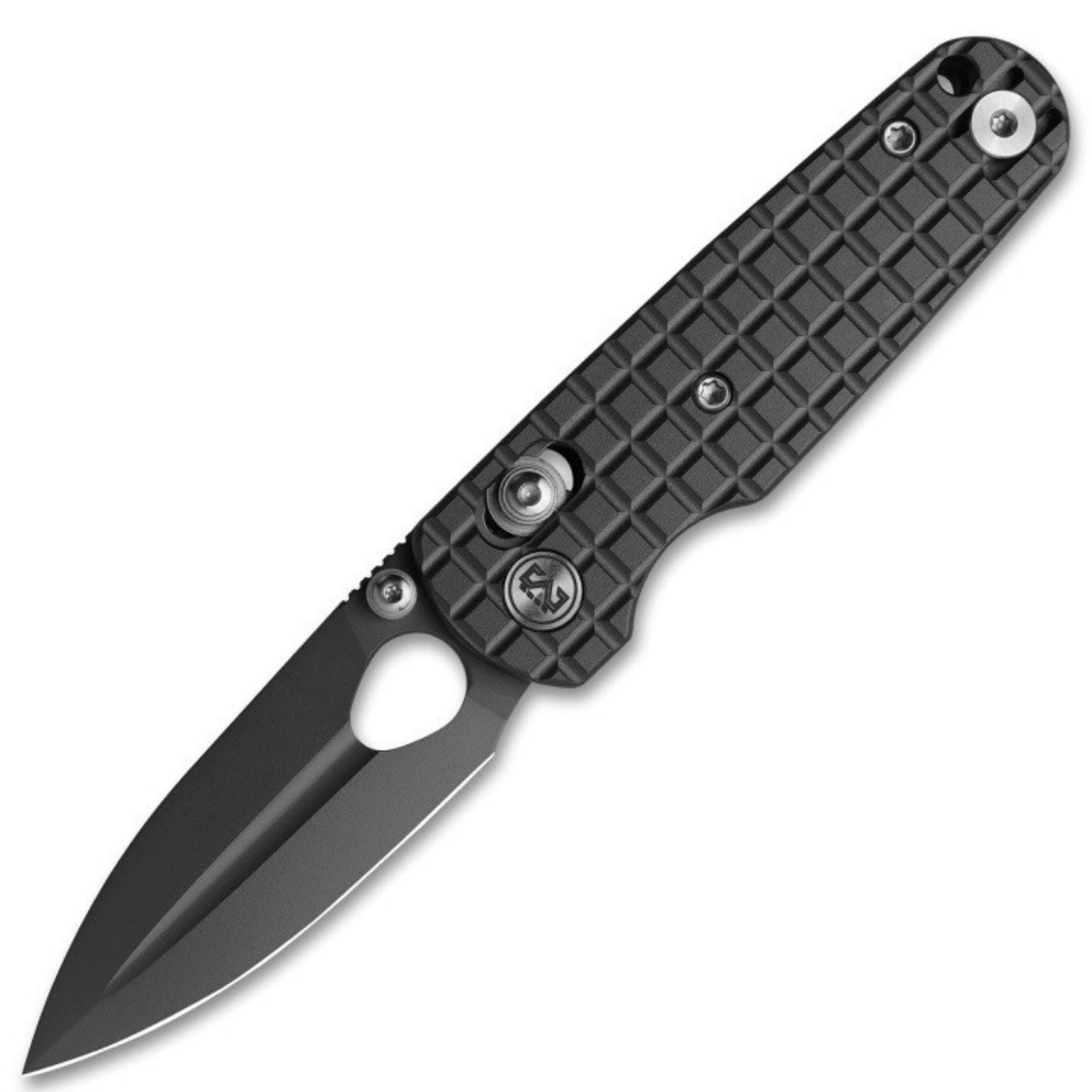 Miguron Knives Fyoka-2.37" D2 blade, Al handle,deep steel clip