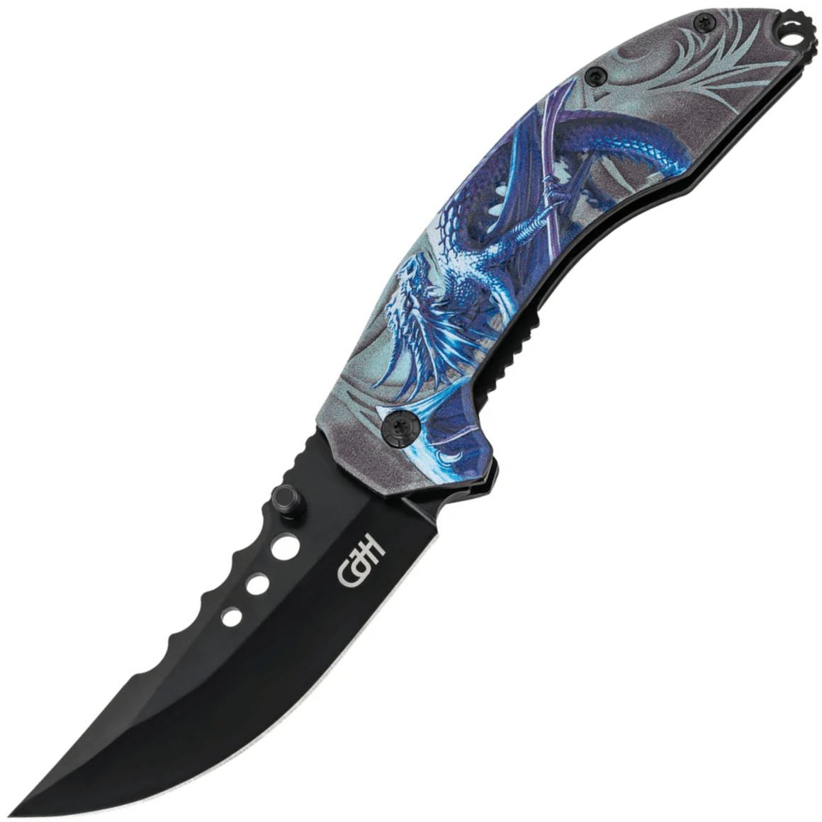 Herbertz CJH one-handed knife, Dragon 10000367