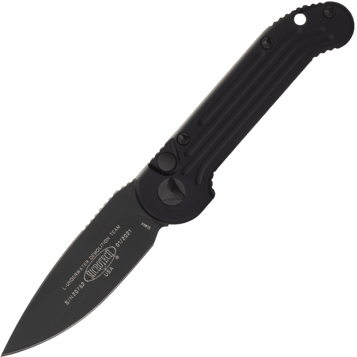 MICROTECH LUDT Standard Tactical Black 135-1T