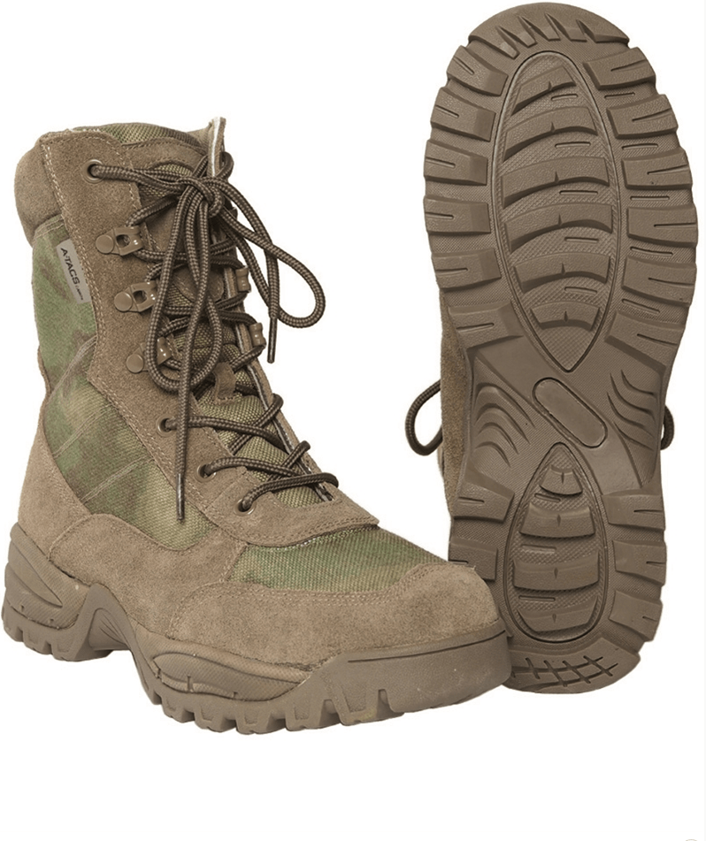 Mil-Tec TACTICAL BOOT M.YKK ZIPPER A-TACS veľkosť 10. 12822159-010