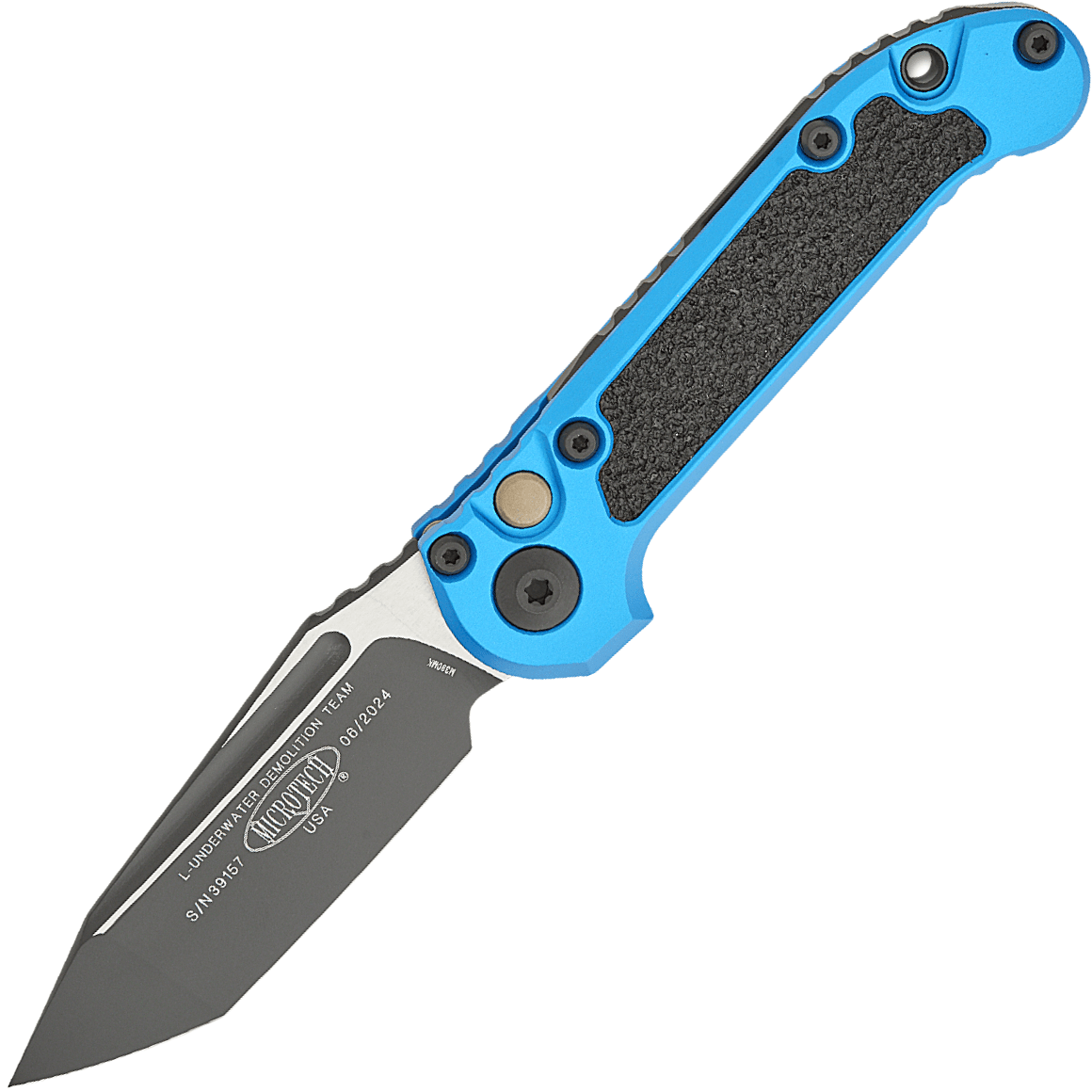 Microtech L.U.D.T.® T/E Gen III Blue Standard 1136-1BL